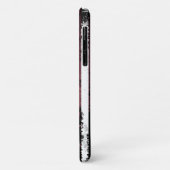 愛国的なアメリカ国旗とシルエット馬 Case-Mate iPhoneケース (裏面/左)