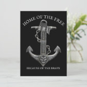 愛国的なアメリカ国旗のいかり航海の海賊 シーズンカード (スタンド正面)