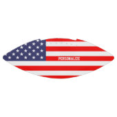 愛国的なアメリカ国旗のカスタムサッカーのスポーツギフト アメリカンフットボール (パネル)