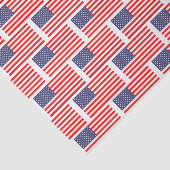 愛国的なアメリカ国旗のギフトラップティッシュペーパー 薄葉紙 (詳細)