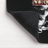 愛国的なアメリカ国旗のスノーモービルを送る マウスパッド (コーナー)