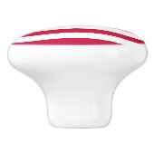 愛国的なアメリカ国旗のセラミックノブ セラミックノブ (側面)