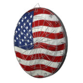 愛国的なアメリカ国旗のダーツボード ダーツボード (正面右)