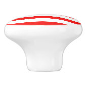 愛国的なアメリカ国旗のドアと引き出しプルノブ セラミックノブ (側面)