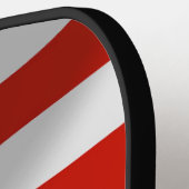 愛国的なアメリカ国旗のピックボールパドル ピックルボールラケット (左詳細)