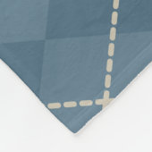 愛国的なアメリカ国旗のフリース素朴毛布ギフト フリースブランケット (角)