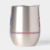 愛国的なアメリカ国旗のワシ (左面)