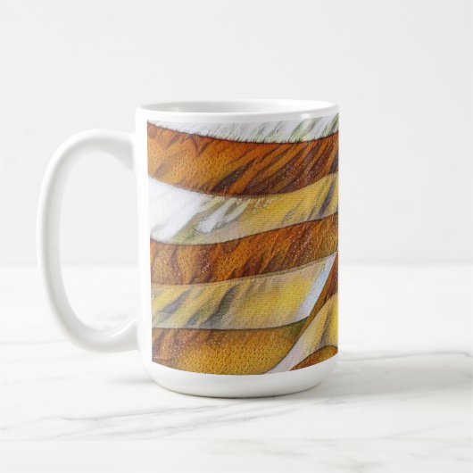 愛国的なアメリカ国旗の古代マグカップ コーヒーマグカップ (左)