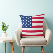 愛国的なアメリカ国旗の強調枕 クッション (椅子)