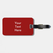 愛国的なアメリカ国旗の荷物タグ ラゲッジタグ (裏面横)