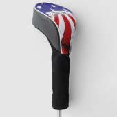 愛国的なアメリカ国旗の運転手 ゴルフヘッドカバー (アングル)