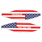 愛国的なアメリカ国旗カスタムのの贈り物 バスケットボール (パネル)
