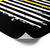 愛国的なアメリカ国旗ハニカムビーキーパーハニー ポスター (角)