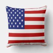 愛国的なアメリカ国旗 クッション (裏面)