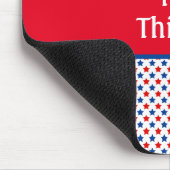 愛国的なアメリカ独立思想家 マウスパッド (コーナー)