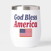 愛国的なアメリカ神の祝福 (背面)