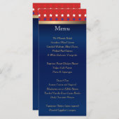 愛国的なアメリカ結婚人 – Menu メニュー (正面/裏面)