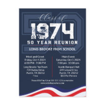 愛国的なアメリカ50年高校クラス懇親会