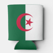 愛国的なアルジェリア国旗 缶クーラー (裏面)