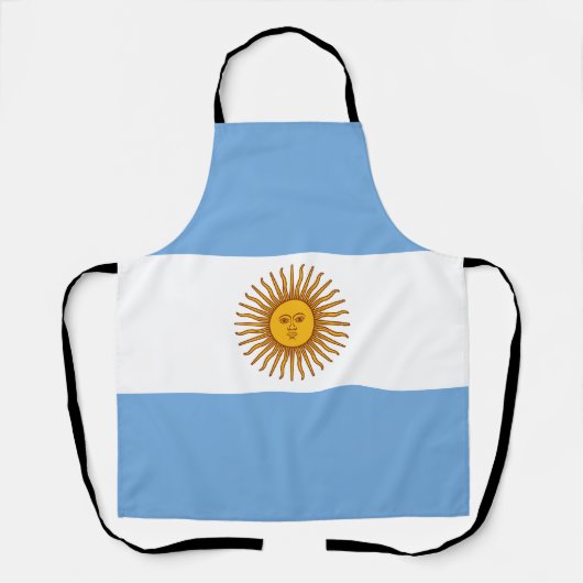 愛国的なアルゼンチンの旗 エプロン (正面)