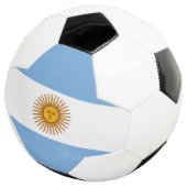 愛国的なアルゼンチンの旗 サッカーボール (3/4)