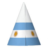 愛国的なアルゼンチンの旗 パーティーハット (裏面)