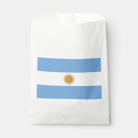 愛国的なアルゼンチンの旗 フェイバーバッグ (正面)