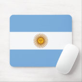 愛国的なアルゼンチンの旗 マウスパッド (マウス)