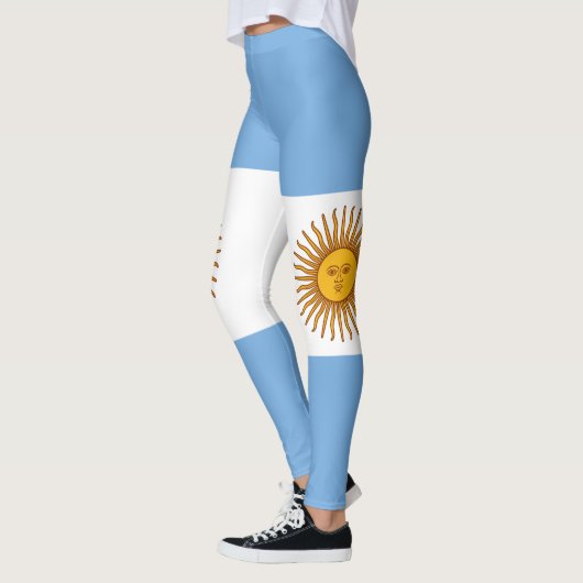 愛国的なアルゼンチンの旗 レギンス (左)