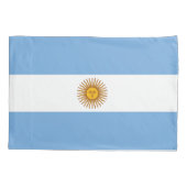 愛国的なアルゼンチンの旗 枕カバー (裏面)