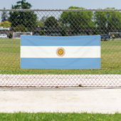 愛国的なアルゼンチンの旗 横断幕 (インサイチュ)