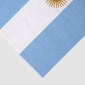 愛国的なアルゼンチンの旗 薄葉紙 (詳細)