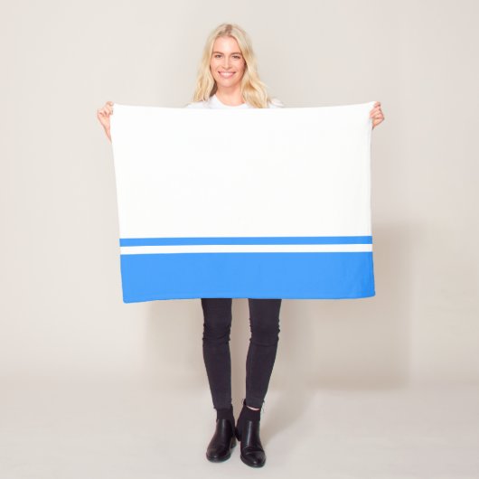 愛国的なアルタイ共和国旗 フリースブランケット (インサイチュ)