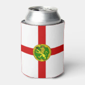 愛国的なアルダーニー国旗のクーラーボックス 缶クーラー (缶正面)