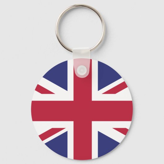 愛国的なイギリスの旗 キーホルダー (正面)