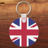 愛国的なイギリスの旗 キーホルダー (正面)