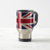 愛国的なイギリスの旗 トラベルマグ (正面右)