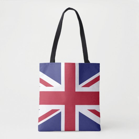 愛国的なイギリスの旗 トートバッグ (正面)