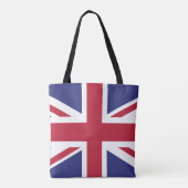 愛国的なイギリスの旗 トートバッグ (裏面)