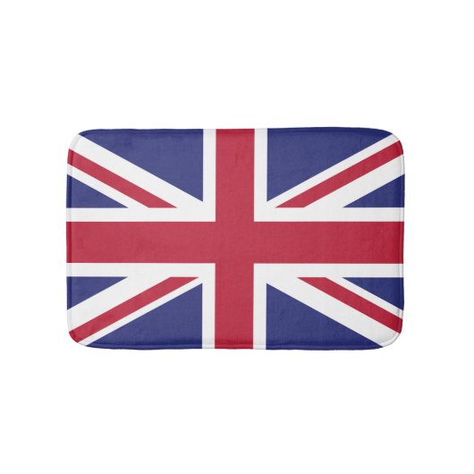 愛国的なイギリスの旗 バスマット (正面)