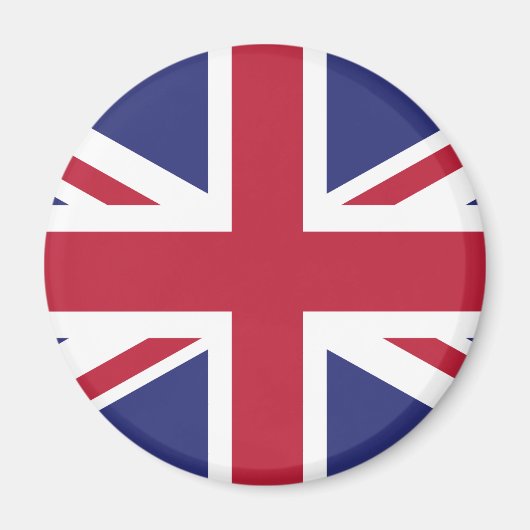 愛国的なイギリスの旗 マグネット (正面)