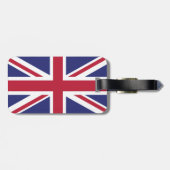 愛国的なイギリスの旗 ラゲッジタグ (裏面横)