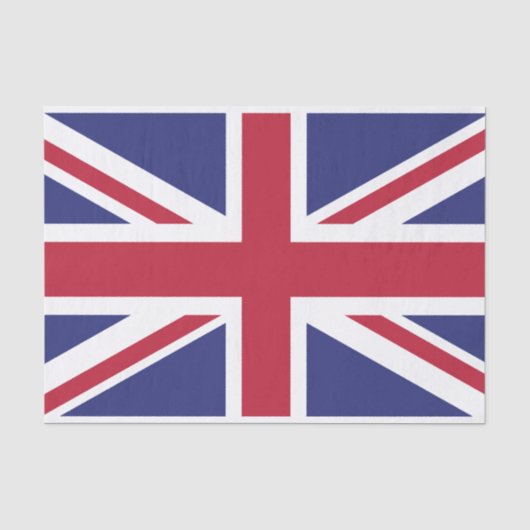 愛国的なイギリスの旗 薄葉紙 (正面)