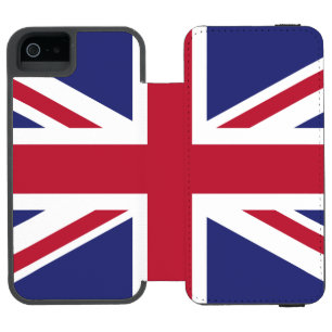 愛国的なイギリス国旗 iPhone SE/5/5sウォレットケース