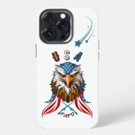 愛国的なイーグルUSA FAFO iPhone 13 PROケース