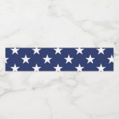 愛国的なウォーターボトルラベル – 米国国旗 ペットボトルラベル (シングルラベル)