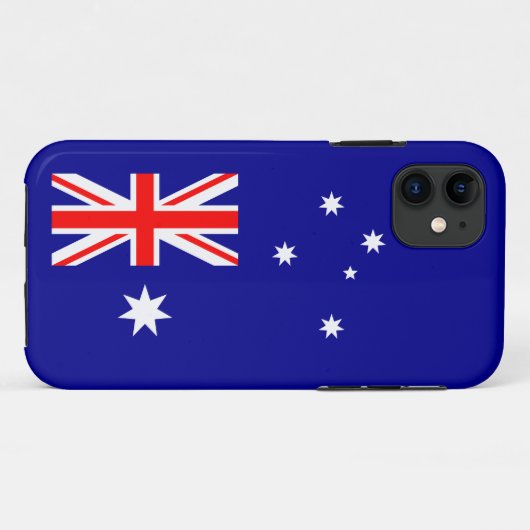愛国的なオーストラリアの旗 Case-Mate iPhoneケース (裏面(横))