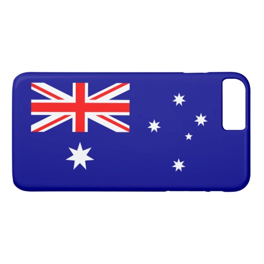 愛国的なオーストラリアの旗 Case-Mate iPhoneケース (裏面(横))