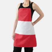 愛国的なオーストリアの国旗 エプロン (インサイチュ)