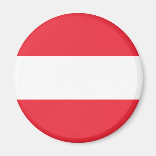 愛国的なオーストリアの旗 マグネット (正面)